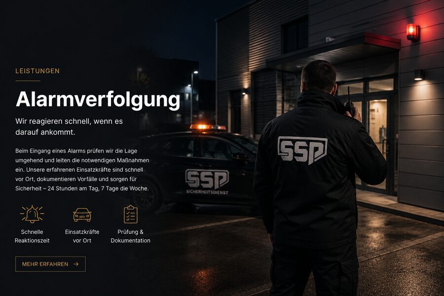 Alarmverfolgung – schnelle Reaktion im Einsatz
